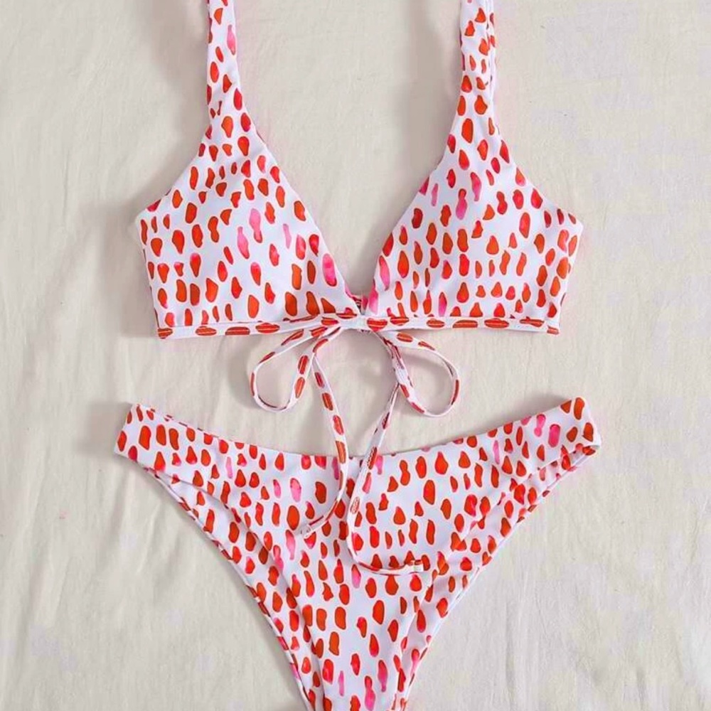 Allover Graphic Cheeky Bikini